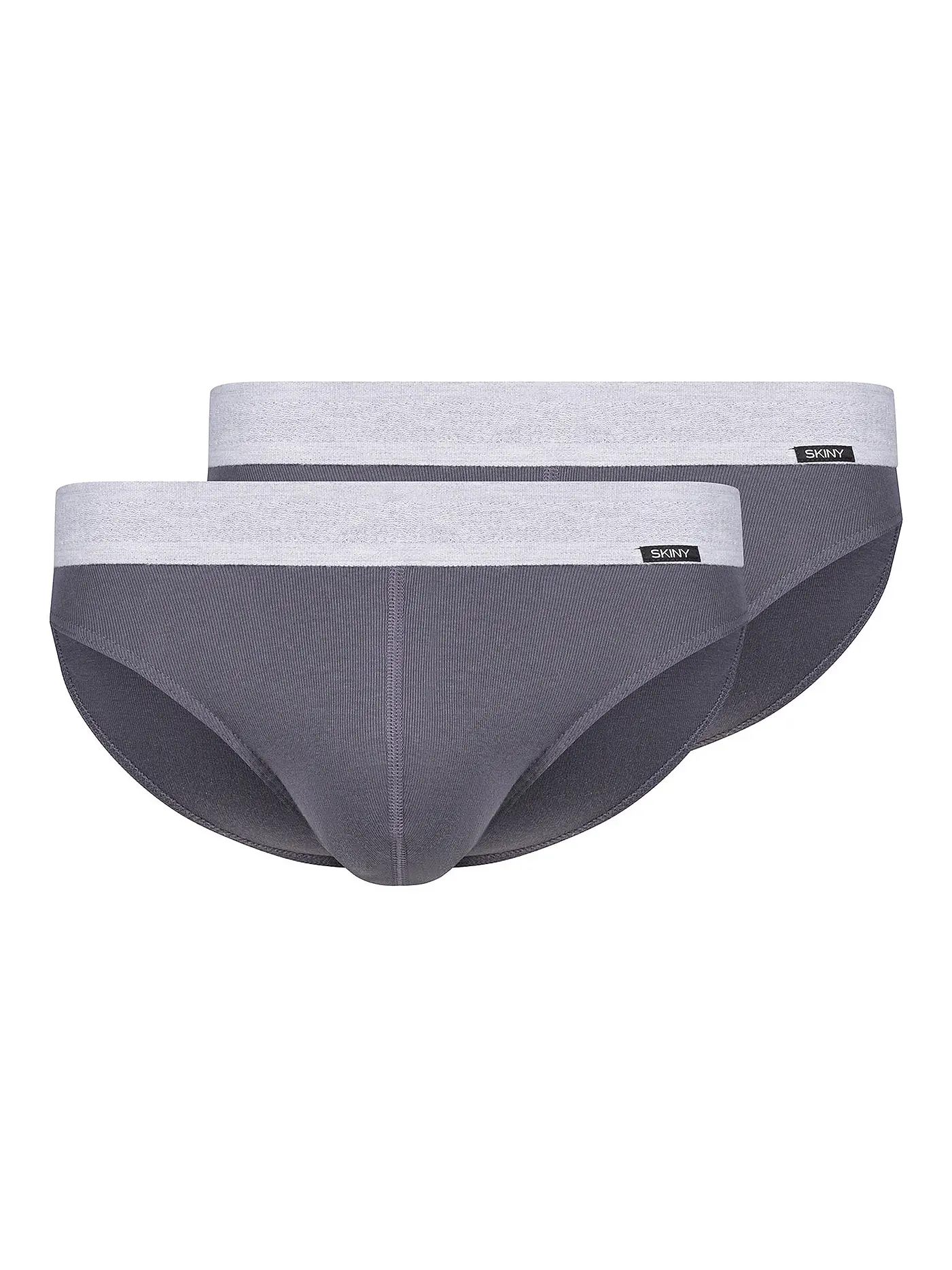 SKINY | Slip 2-er Pkg deep red | grau